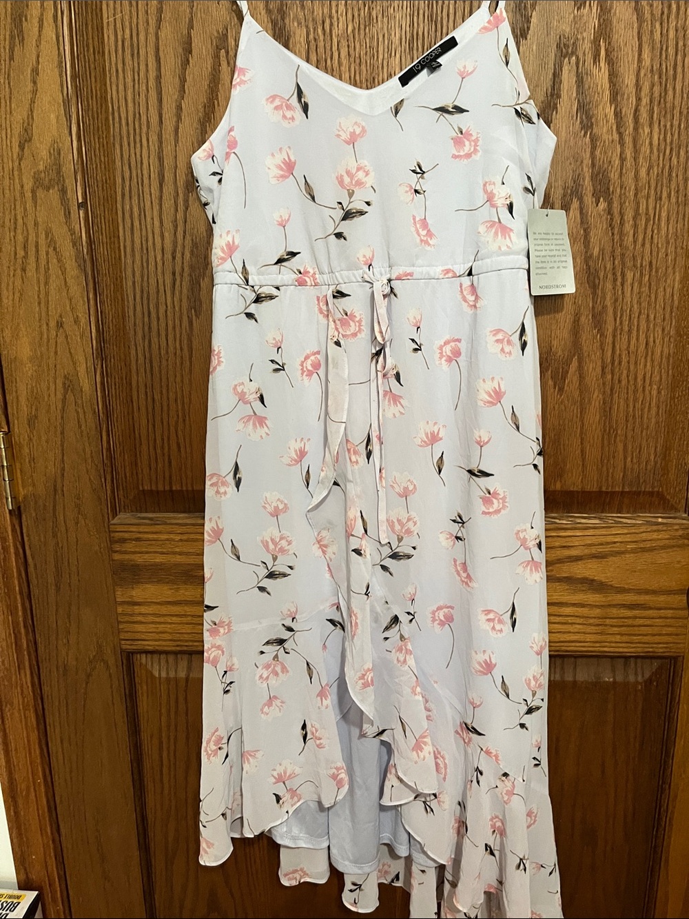 19 Cooper Dress with Pink Floral Print